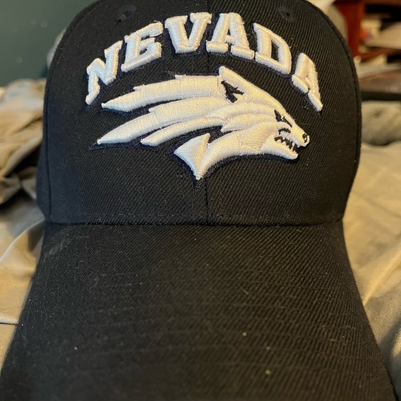 Nevada Wolfpack Fitted Hat - Picture 1 of 4